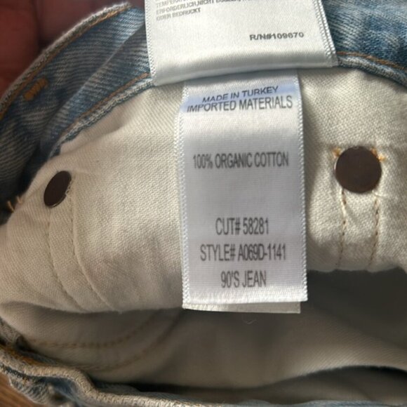 ARITZIA AGOLDE 90s jeans wide leg high rise jeans 24 - Picture 5 of 11